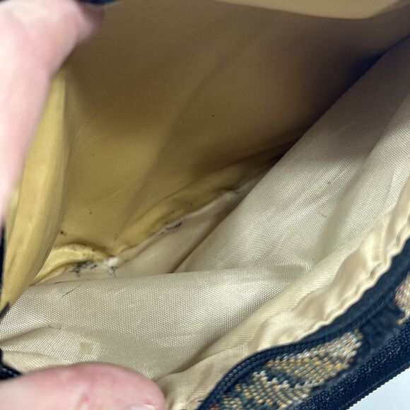 Vintage Floral Tapestry Bum Bag Fanny Pack Waist Zip Pockets Bloomcore Cottage - Picture 9 of 16